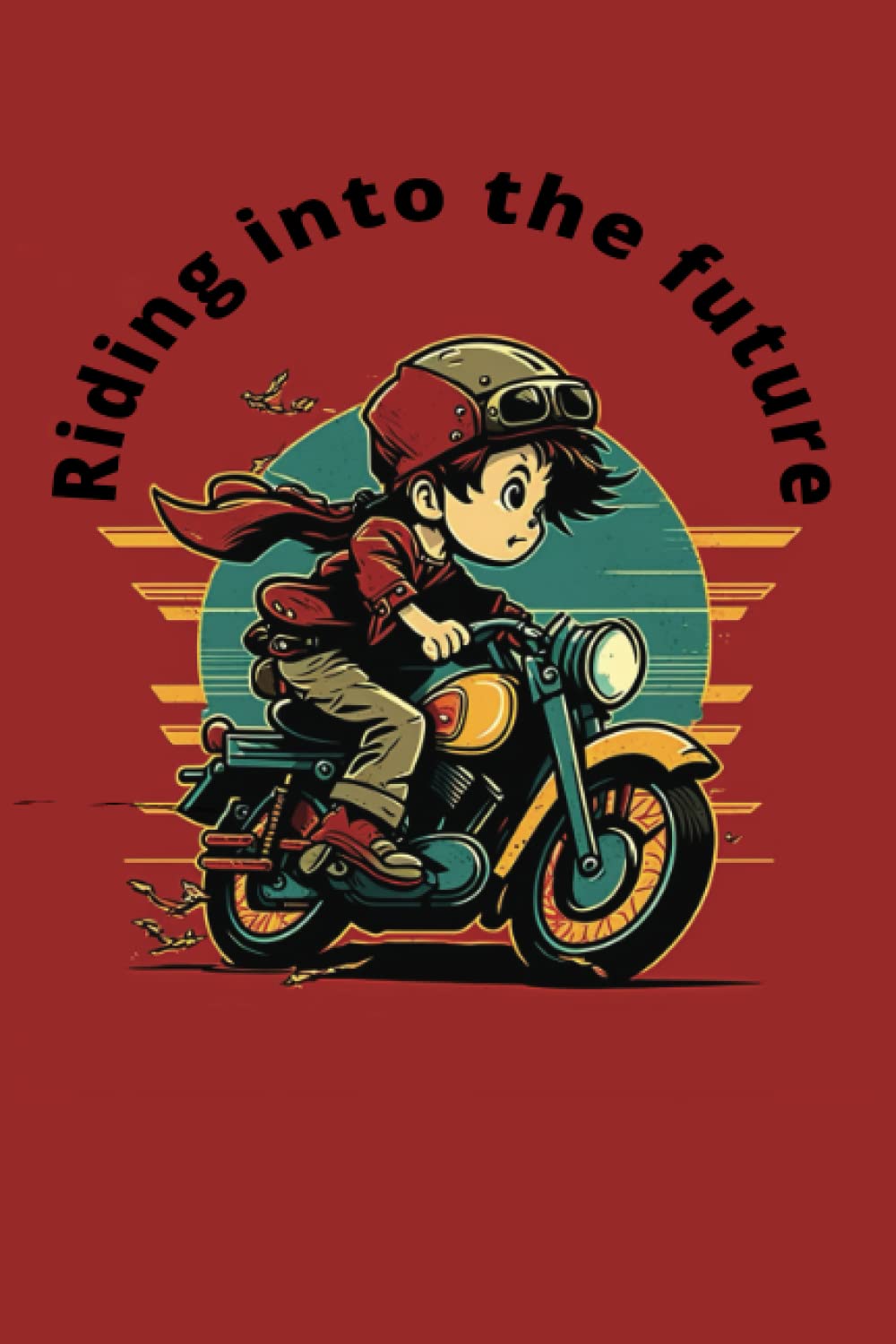 Riding into the Future: 150 Ruled Pages Notebook with Retro Motorcycle Design and Red Cover for Creative Writing, Journaling and Note-Taking (Independently published)
Riding into the Future: 150 Ruled Pages Notebook with Retro Motorcycle Design and Red Cover for Creative Writing, Journaling and Note-Taking (Independently published)