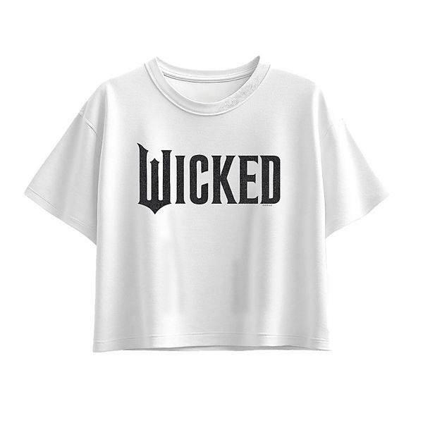 Футболка Wicked с черным глиттерным принтом для девочек 7-16 лет Licensed Character, White
Футболка Wicked с черным глиттерным принтом для девочек 7-16 лет Licensed Character, White