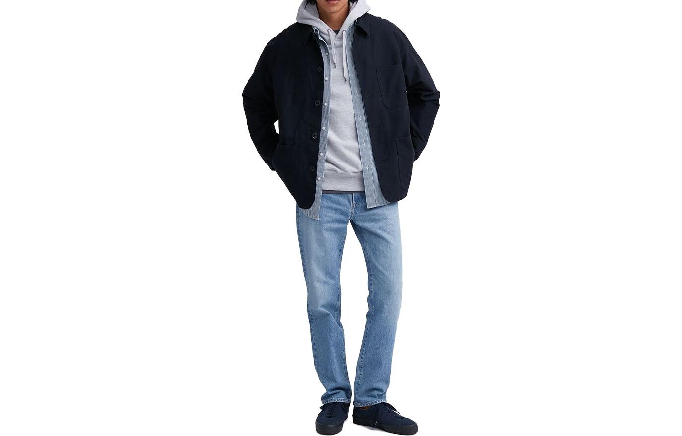 Джинсы унисекс небесно-голубые Uniqlo, голубой
Джинсы унисекс небесно-голубые Uniqlo, голубой