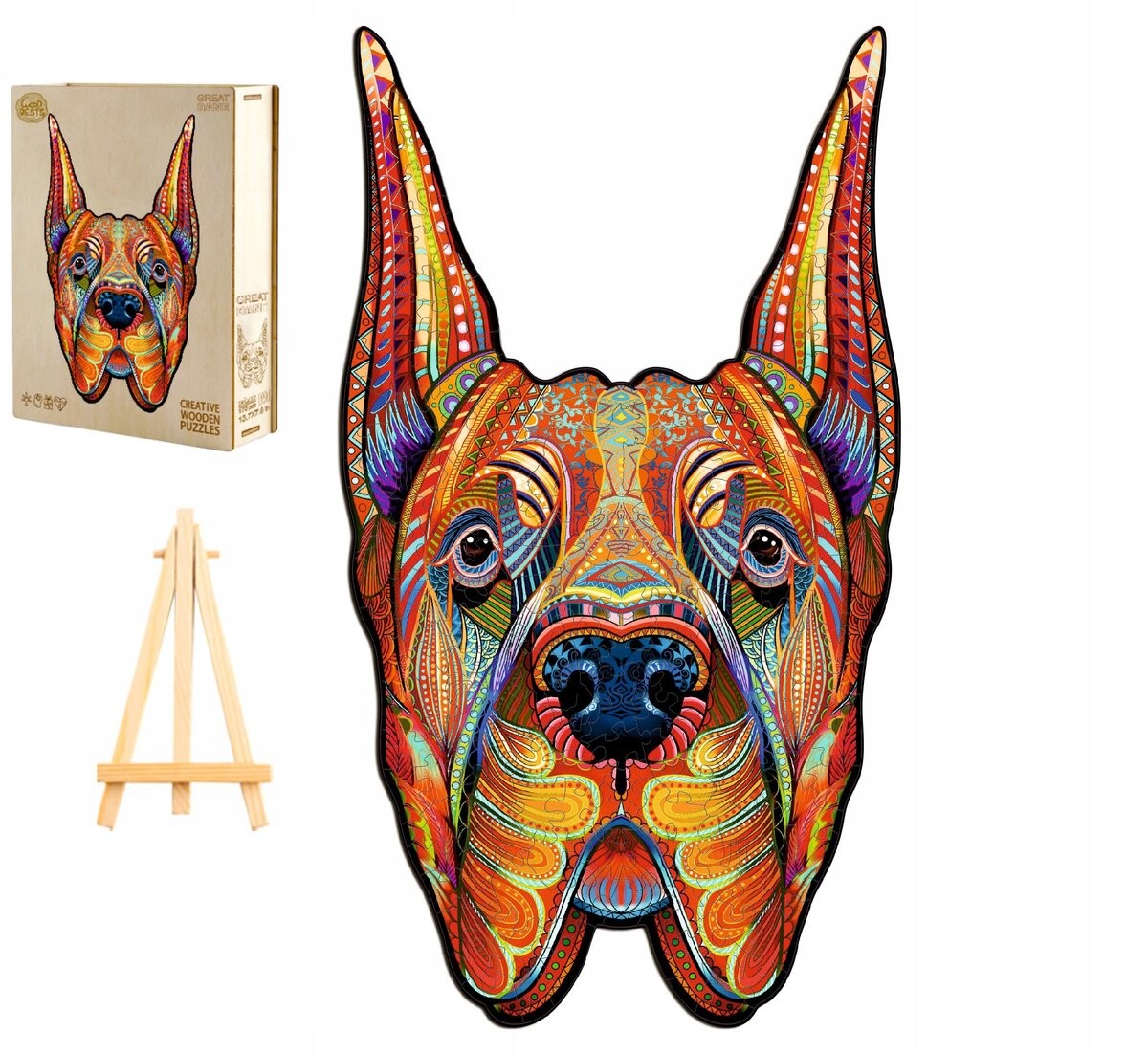 Деревянный Пазл Для Взрослых, Большой, 237 Деталей Собака В Деревянной Коробке Pasjo24
Деревянный Пазл Для Взрослых, Большой, 237 Деталей Собака В Деревянной Коробке Pasjo24