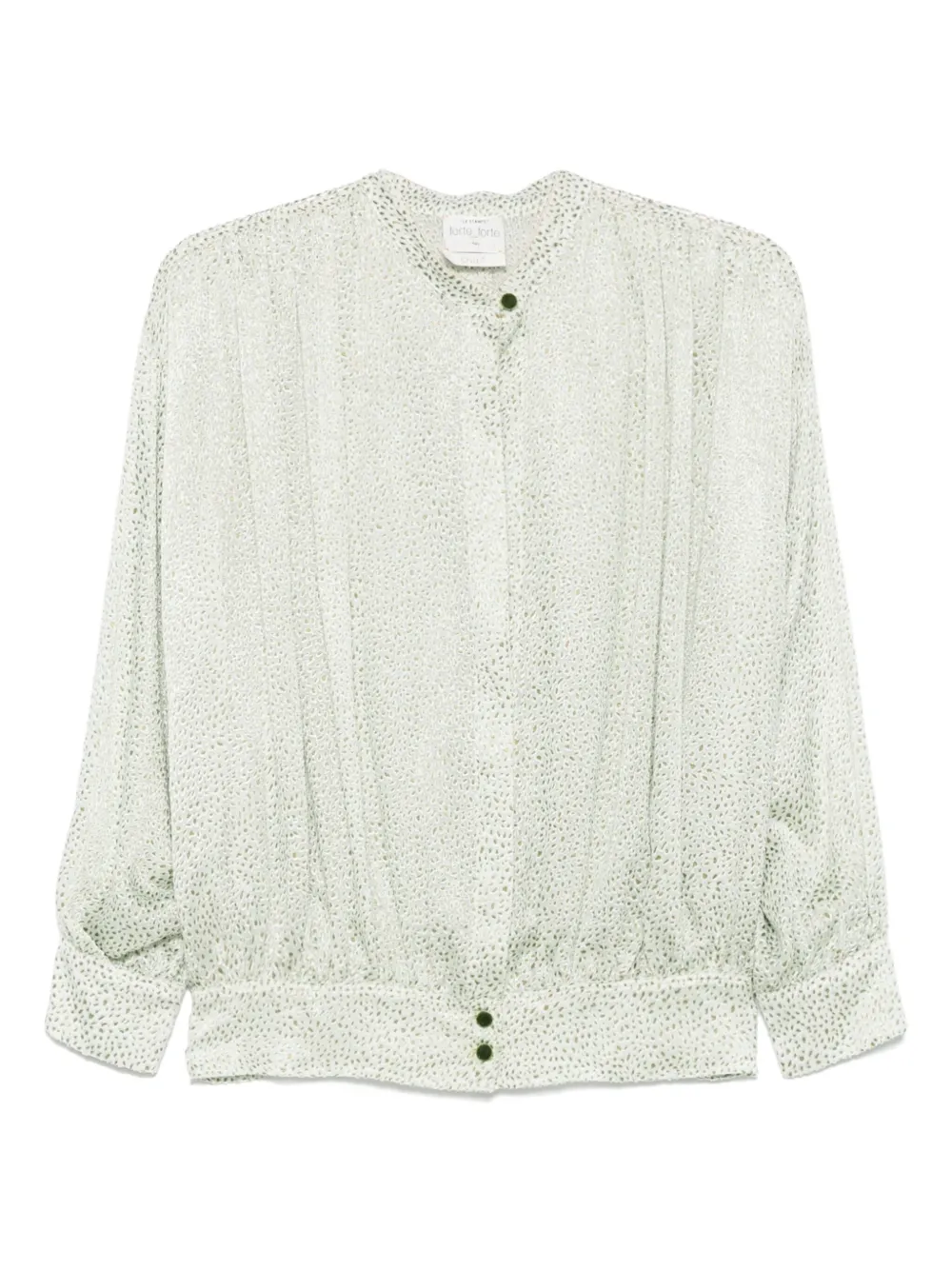 Блузка с абстрактным узором Forte Forte, зеленый
Блузка с абстрактным узором Forte Forte, зеленый