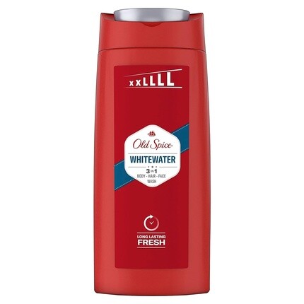 Old Spice Whitewater Гель для душа и шампунь 3-в-1 для мужчин 675 мл
Old Spice Whitewater Гель для душа и шампунь 3-в-1 для мужчин 675 мл