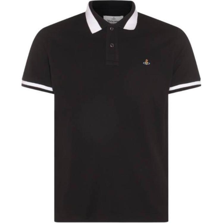 Футболка поло с коротким рукавом и вышивкой в виде шара Vivienne Westwood, черная
Футболка поло с коротким рукавом и вышивкой в виде шара Vivienne Westwood, черная