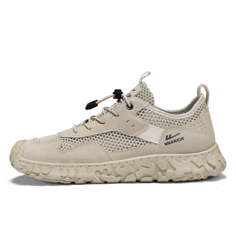 Износостойкие, дышащие, нескользящие, низкие повседневные туфли для мужчин WARRIOR, Sand
Износостойкие, дышащие, нескользящие, низкие повседневные туфли для мужчин WARRIOR, Sand
