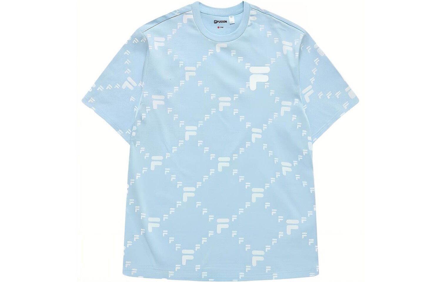 Футболка унисекс светло-голубая Fila Fusion, светло-голубой
Футболка унисекс светло-голубая Fila Fusion, светло-голубой