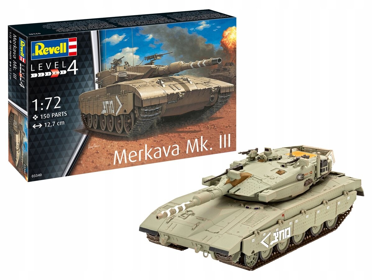 Ревелл 03340 Меркава Мк. III 1:72 Revell
Ревелл 03340 Меркава Мк. III 1:72 Revell