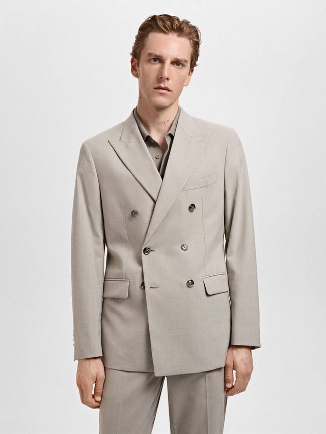 Монте-карло slim fit двубортный пиджак Mango, Light Beige
Монте-карло slim fit двубортный пиджак Mango, Light Beige