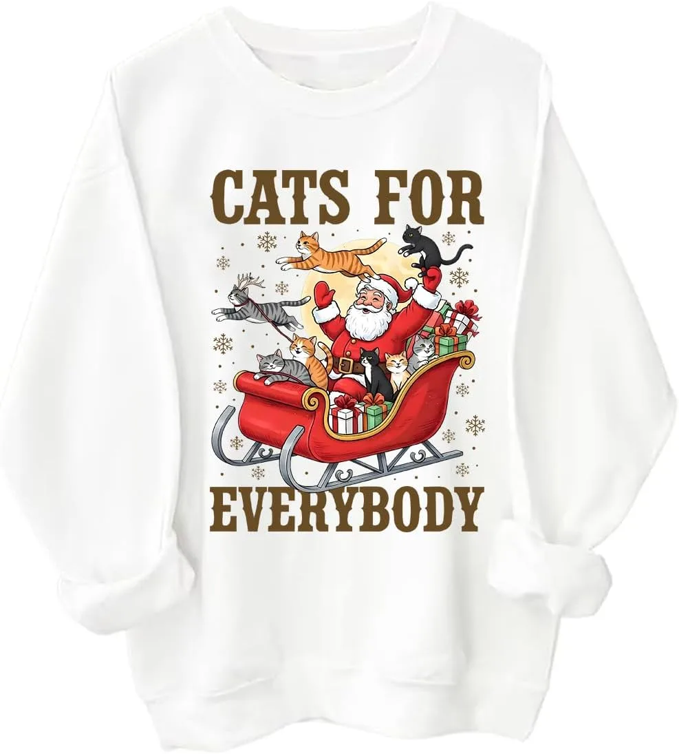 Толстовка Ugly Christmas Sweater Cats For Everybody BTGRL
Толстовка Ugly Christmas Sweater Cats For Everybody BTGRL