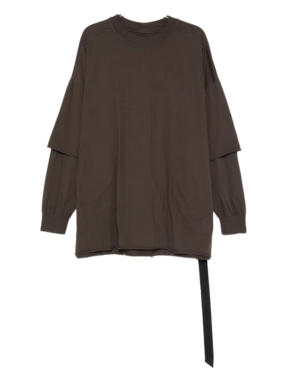 Футболка с длинными рукавами и эффектом многослойности Rick Owens DRKSHDW, коричневый
Футболка с длинными рукавами и эффектом многослойности Rick Owens DRKSHDW, коричневый