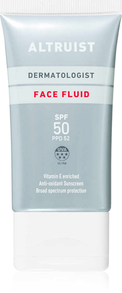 Солнцезащитный крем для лица SPF 50 Altruist, 50 мл
Солнцезащитный крем для лица SPF 50 Altruist, 50 мл