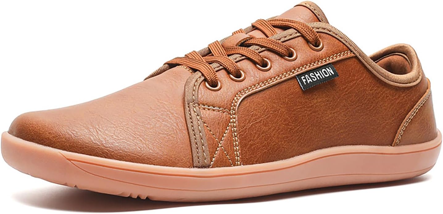 Мужские и женские кожаные широкие кроссовки с открытым носком, минималистичные, с шнуровкой, без перепада каблука, легкие и удобные оксфорды, летние, для прогулок на улице, путешествий, ходьбы и вождения Rynkoma, коричневый
Мужские и женские кожаные широкие кроссовки с открытым носком, минималистичные, с шнуровкой, без перепада каблука, легкие и удобные оксфорды, летние, для прогулок на улице, путешествий, ходьбы и вождения Rynkoma, коричневый