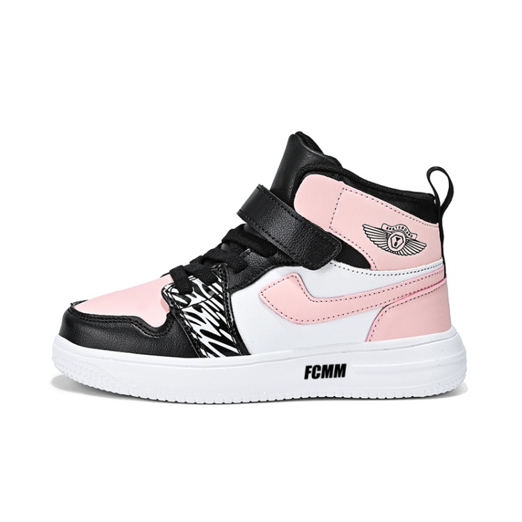 Противоскользящие износостойкие высокие детские кроссовки для скейтбординга FCMM, черный/розовый
Противоскользящие износостойкие высокие детские кроссовки для скейтбординга FCMM, черный/розовый