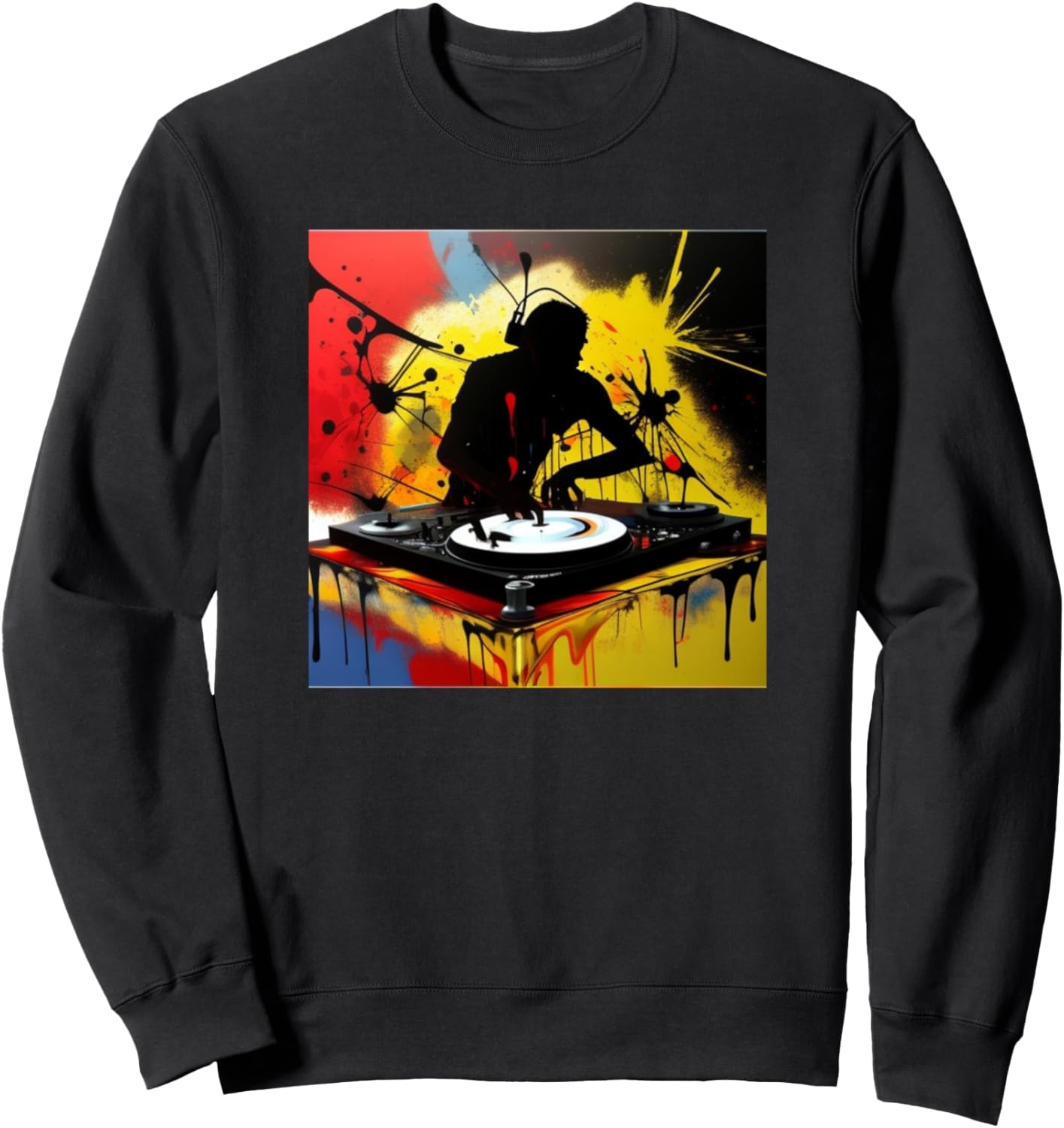Толстовка с изображением красочного силуэта диджея и проигрывателя Dj + Turntable Discjockey Men Women Kids Boys Gift, черный
Толстовка с изображением красочного силуэта диджея и проигрывателя Dj + Turntable Discjockey Men Women Kids Boys Gift, черный