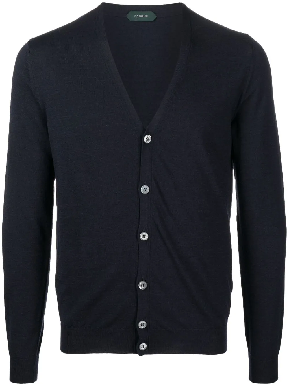 Кардиган из смесовой шерсти Zanone, синий
Кардиган из смесовой шерсти Zanone, синий