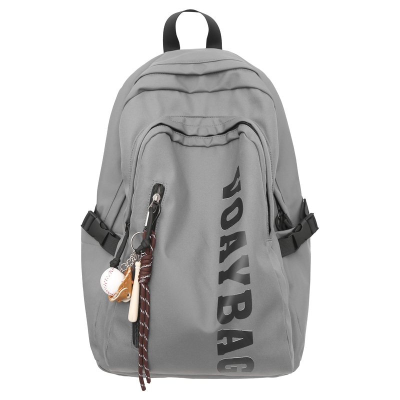 DCLOUD Нейлоновый рюкзак унисекс белый черный серый красный синий, Gray 
DCLOUD Нейлоновый рюкзак унисекс белый черный серый красный синий, Gray