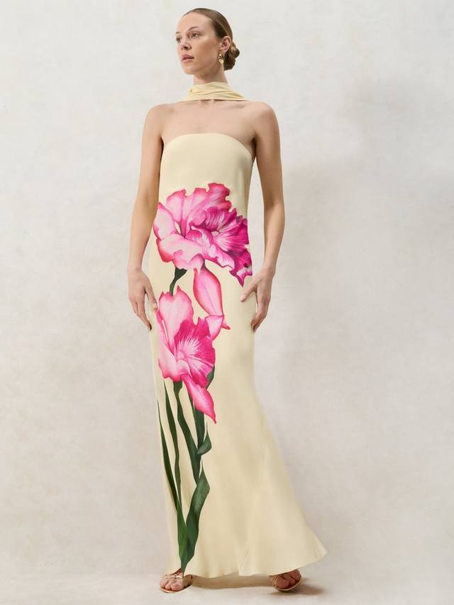 Платье Aurora Floral с бретелью-бандо Ro&Zo, Yellow
Платье Aurora Floral с бретелью-бандо Ro&Zo, Yellow