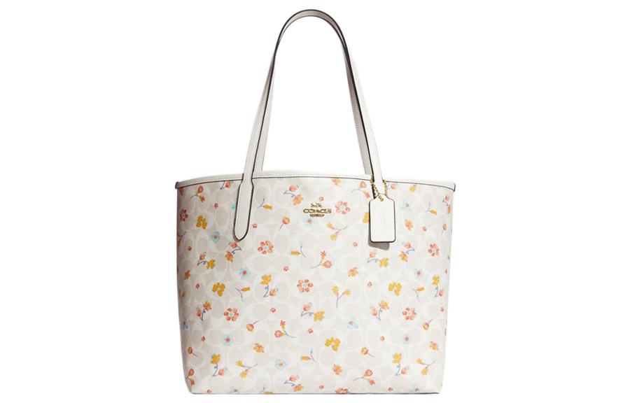 Городская искусственная кожа сумка тоут шоппер дамская через плечо большая белая COACH
Городская искусственная кожа сумка тоут шоппер дамская через плечо большая белая COACH