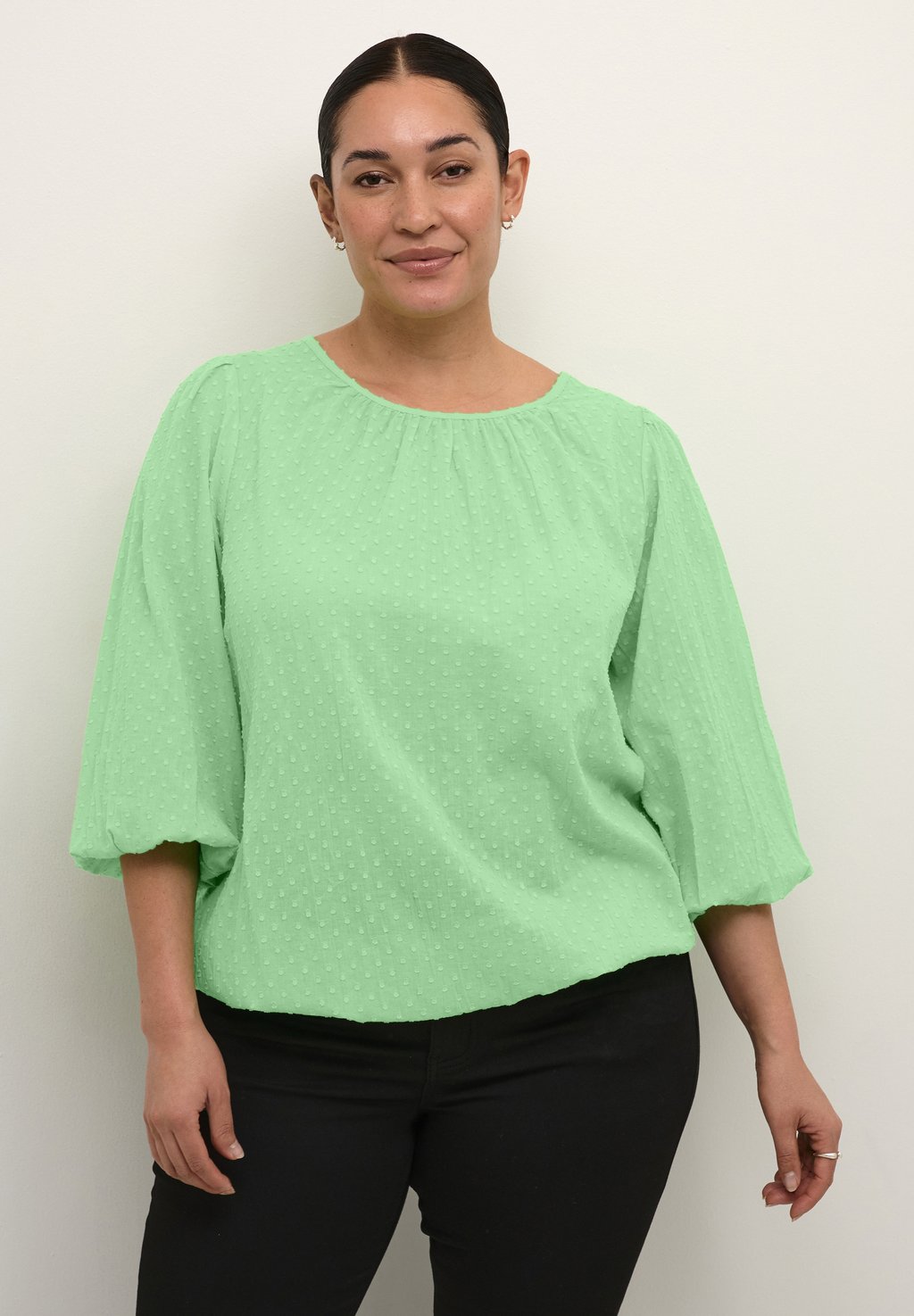 Блуза Kaffe Curve, зеленый
Блуза Kaffe Curve, зеленый