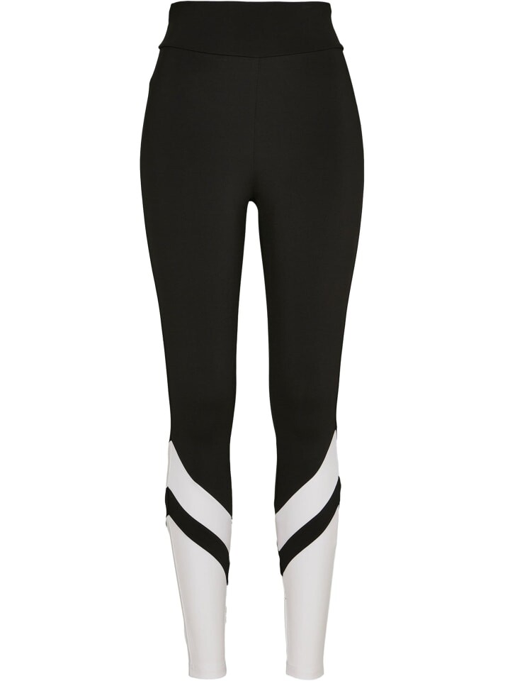 Леггинсы Urban Classics, цвет black/white 
Леггинсы Urban Classics, цвет black/white