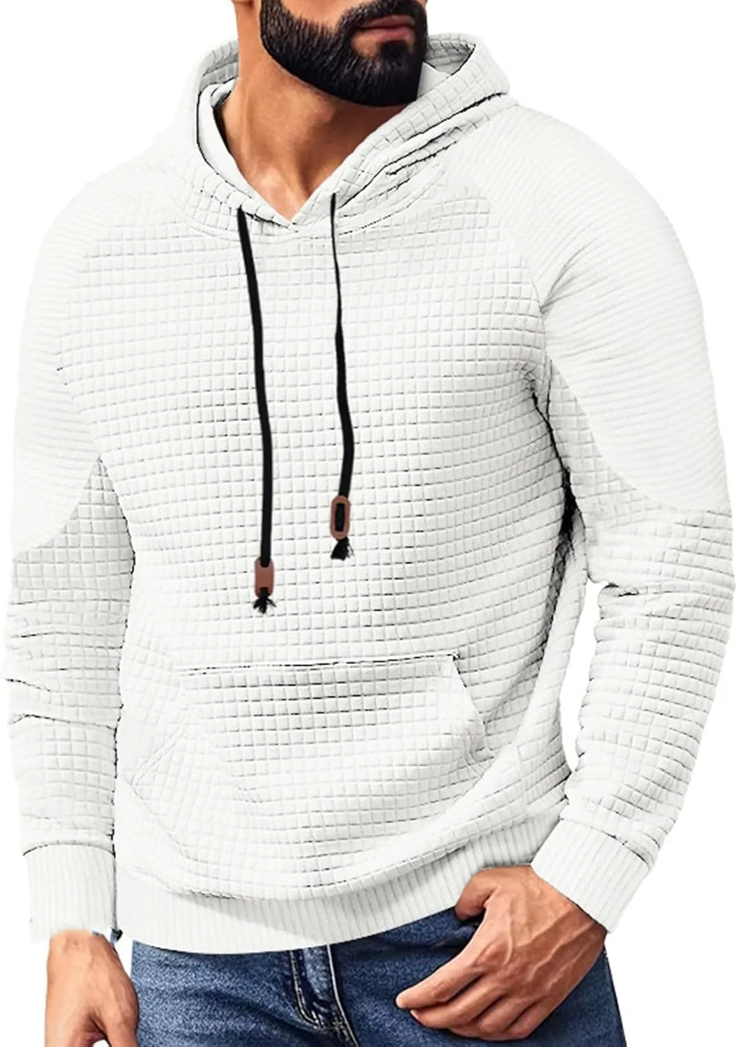 Толстовка с капюшоном и карманом Waffle Knit для мужчин RSZGSWS
Толстовка с капюшоном и карманом Waffle Knit для мужчин RSZGSWS