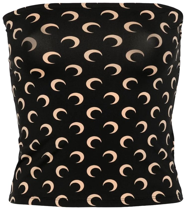Топ Marine Serre Moon Printed Jersey Tube Top из джерси с принтом "Second Skin", коричневый
Топ Marine Serre Moon Printed Jersey Tube Top из джерси с принтом "Second Skin", коричневый