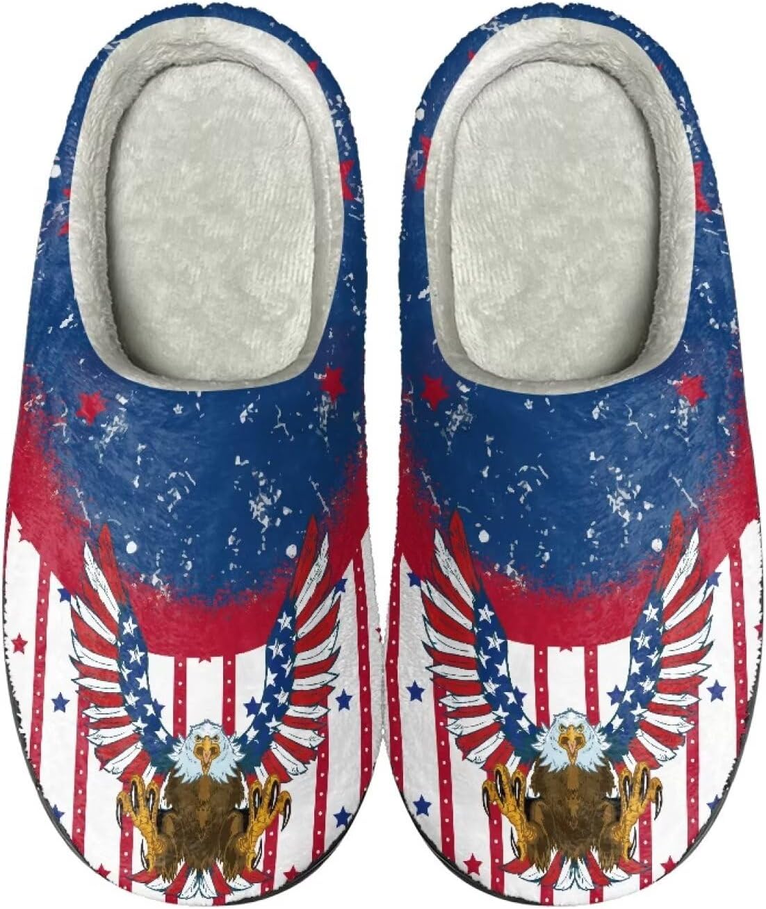 Тапочки HUIACONG TPR для мужчин и женщин для дома и улицы, пушистые, унисекс, American Flag Eagle Tie Dye
Тапочки HUIACONG TPR для мужчин и женщин для дома и улицы, пушистые, унисекс, American Flag Eagle Tie Dye