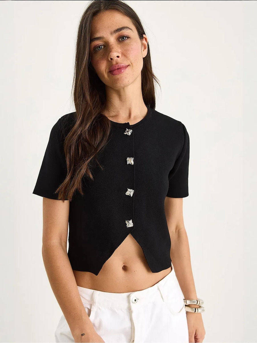 Вязаный кардиган Bianco Lucci, черный
Вязаный кардиган Bianco Lucci, черный