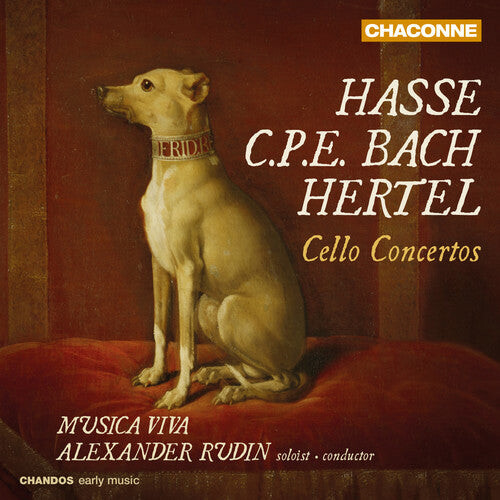 CD диск Bach, C.P.E. / Rudin, Alexander: Hasse C.p.e. Bach & Hertel: Cello Concertos
CD диск Bach, C.P.E. / Rudin, Alexander: Hasse C.p.e. Bach & Hertel: Cello Concertos