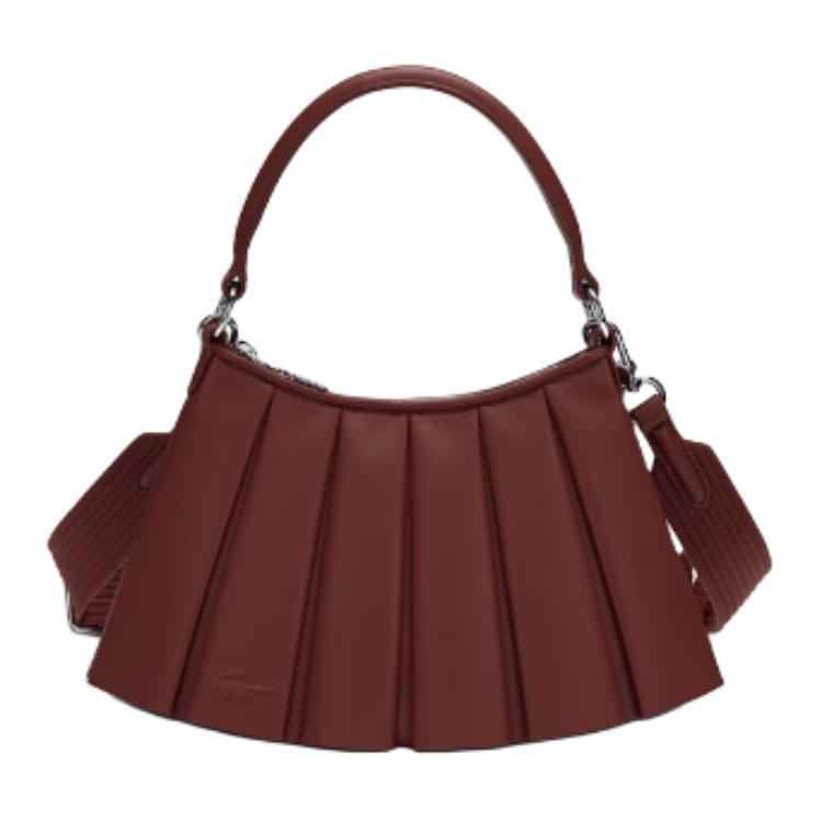 LACOSTE Женская сумка из овчины с одним плечевым ремнем, Dark Red
LACOSTE Женская сумка из овчины с одним плечевым ремнем, Dark Red