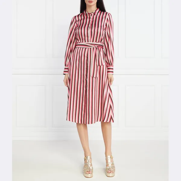 Платье с тритоновым поясом Marella, розовый
Платье с тритоновым поясом Marella, розовый