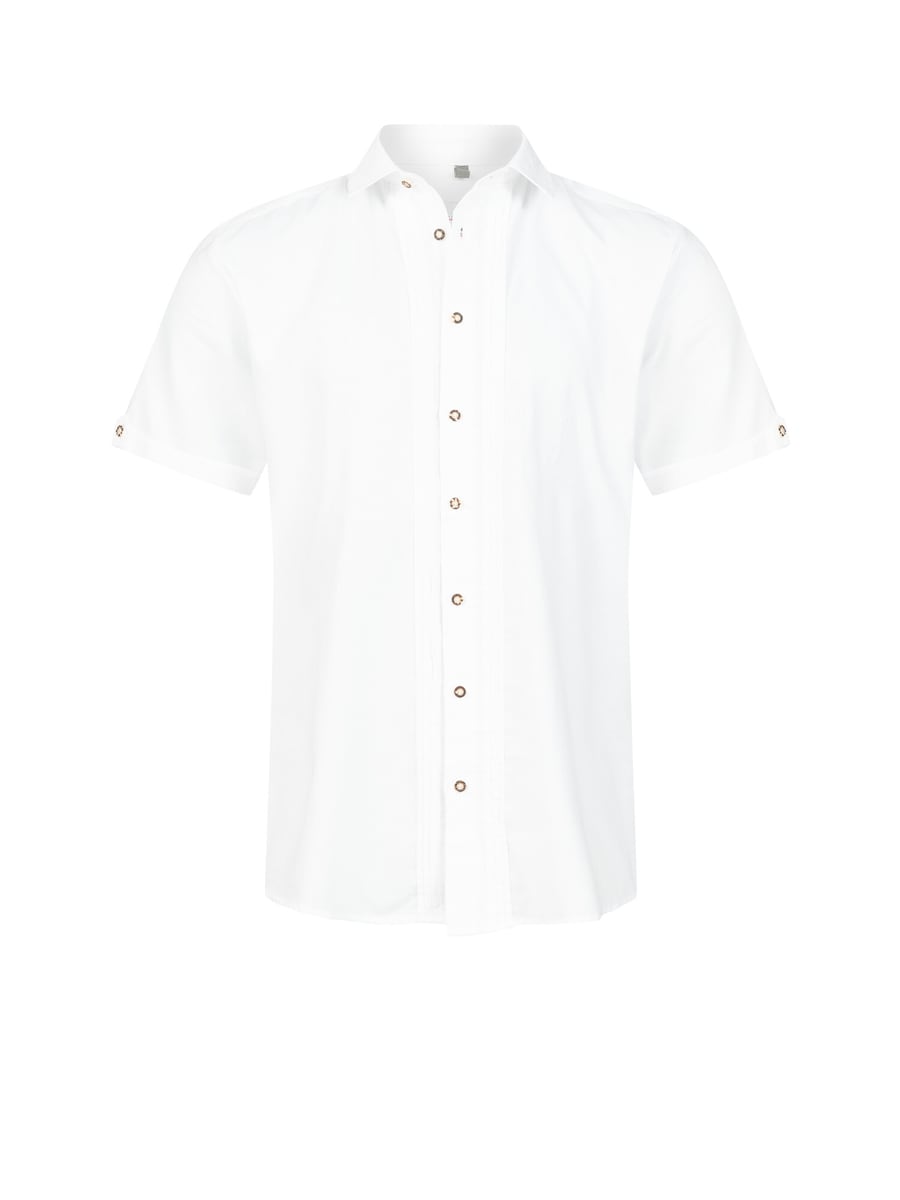 Рубашка на пуговицах классического кроя Trachtenhof Nübler Trachtenhemd kurzarm Josef, белый
Рубашка на пуговицах классического кроя Trachtenhof Nübler Trachtenhemd kurzarm Josef, белый