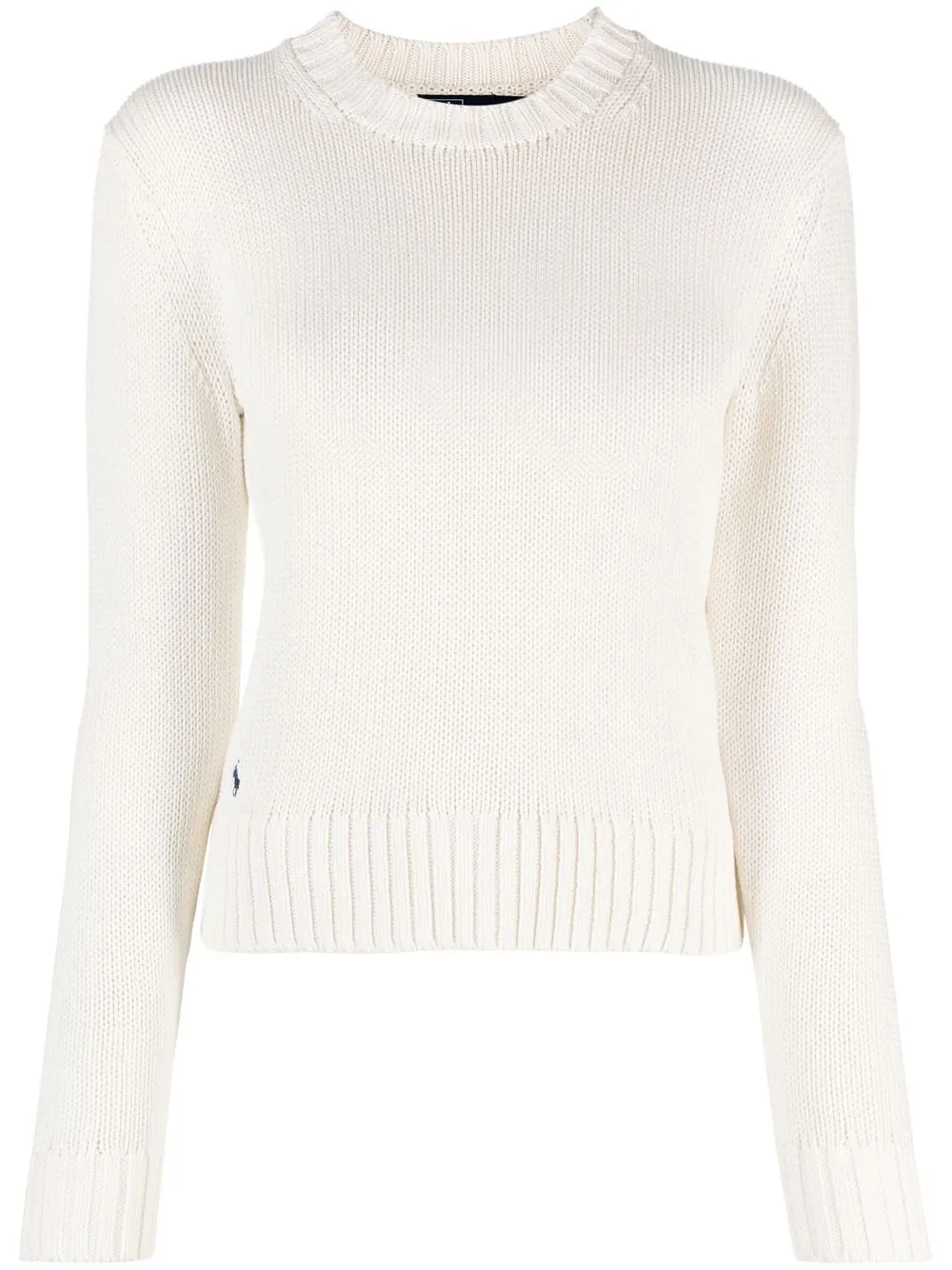 Джемпер в рубчик с круглым вырезом POLO RALPH LAUREN, белый
Джемпер в рубчик с круглым вырезом POLO RALPH LAUREN, белый