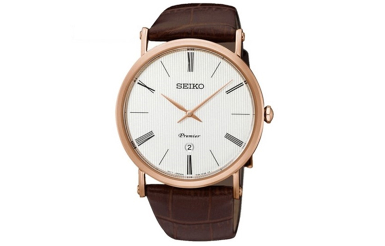 Мужские часы Premier Quartz Movement 40.7 мм с белым циферблатом SEIKO
Мужские часы Premier Quartz Movement 40.7 мм с белым циферблатом SEIKO