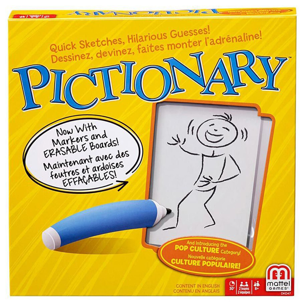Настольная игра Mattel Pictionary
Настольная игра Mattel Pictionary