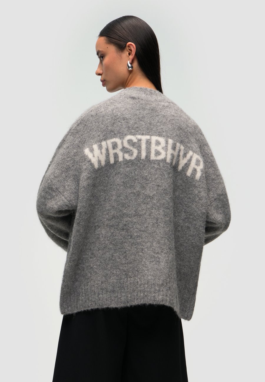 Кардиган WRSTBHVR ENCI, Dark Gray Melange/Dark Grey
Кардиган WRSTBHVR ENCI, Dark Gray Melange/Dark Grey