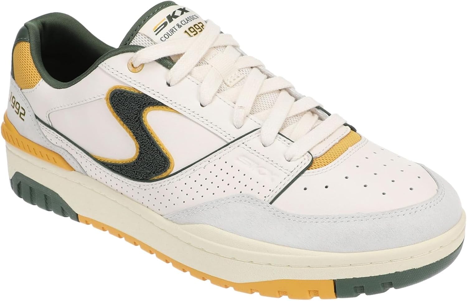 Кроссовки Skechers Mens S-1992254172 , белый/зеленый
Кроссовки Skechers Mens S-1992254172 , белый/зеленый