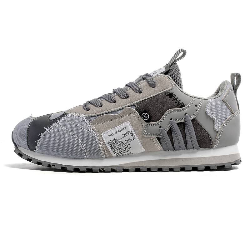 BAGE Серые дышащие устойчивые к истиранию низкие кеды унисекс, цвет Gray
BAGE Серые дышащие устойчивые к истиранию низкие кеды унисекс, цвет Gray