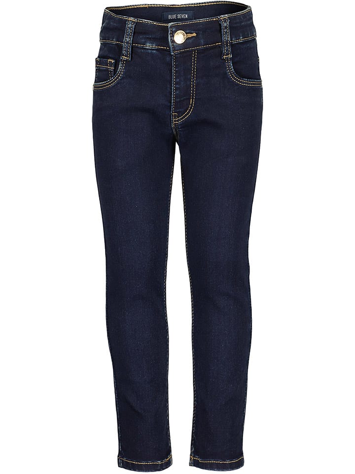 Джинсы Slim Fit темно-синего цвета Blue Seven
Джинсы Slim Fit темно-синего цвета Blue Seven
