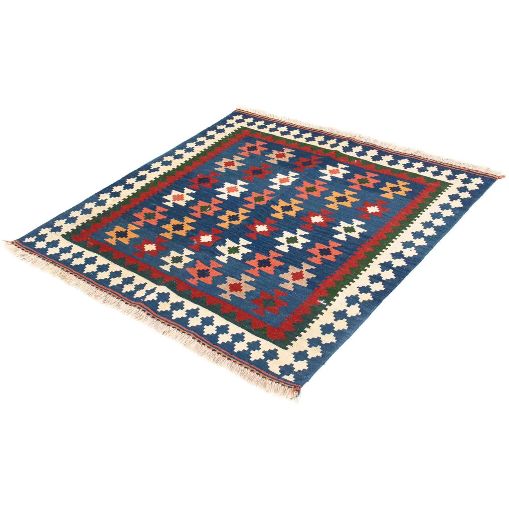 Шерстяной ковер Morgenland «Kilim - Oriental Square - 103 x 100 см - темно-синий», квадратный, высота 6 мм, гостиная, цельный
Шерстяной ковер Morgenland «Kilim - Oriental Square - 103 x 100 см - темно-синий», квадратный, высота 6 мм, гостиная, цельный