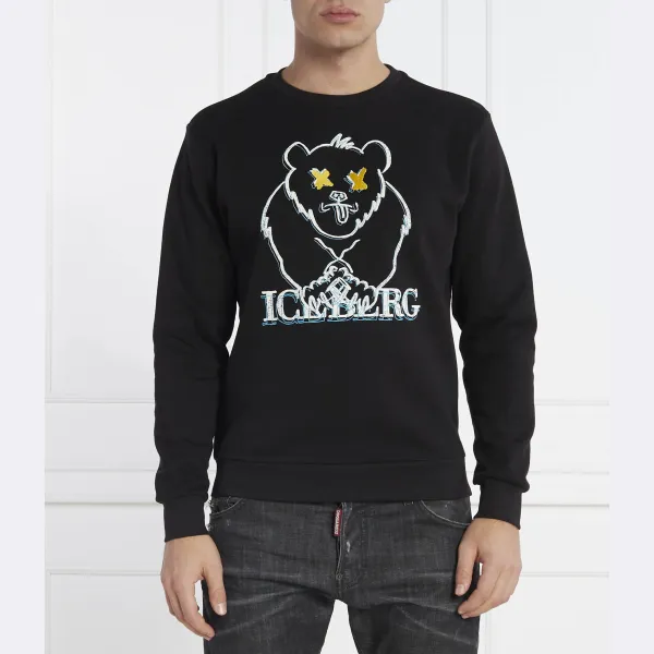 Толстовка обычного кроя Iceberg, черный
Толстовка обычного кроя Iceberg, черный