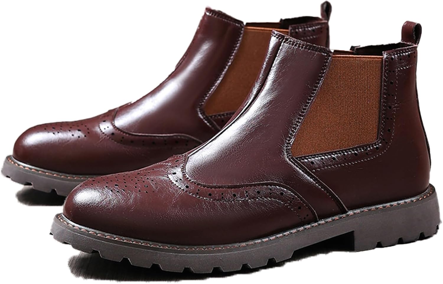 Мужские кожаные ботинки Chelsea с массивным каблуком и крыльями, ретро заостренный носок, дышащие, с нескользящей подошвой, на подъем, классические ботинки Chukka для свадеб, вечерних мероприятий и деловых встреч Bedgmdeg, коричневый
Мужские кожаные ботинки Chelsea с массивным каблуком и крыльями, ретро заостренный носок, дышащие, с нескользящей подошвой, на подъем, классические ботинки Chukka для свадеб, вечерних мероприятий и деловых встреч Bedgmdeg, коричневый