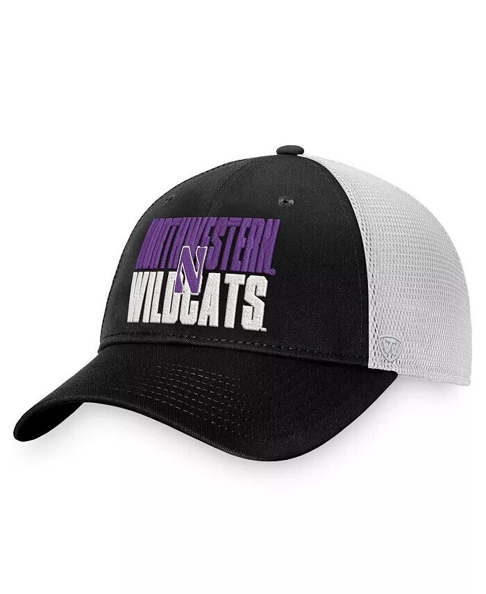 Мужская черно-белая кепка Northwestern Wildcats Stockpile Trucker Snapback Top Of The World
Мужская черно-белая кепка Northwestern Wildcats Stockpile Trucker Snapback Top Of The World