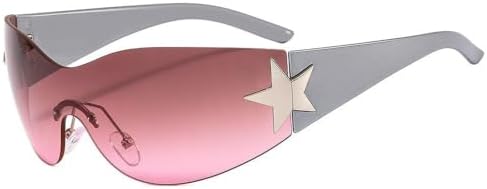 2026 2024 Модные панк-солнцезащитные очки для женщин и мужчин, стильные солнцезащитные очки с обтекаемой формой, с декором в виде звезд, очки с защитой от УФ-излучения UV400 MTZJH, C10
2026 2024 Модные панк-солнцезащитные очки для женщин и мужчин, стильные солнцезащитные очки с обтекаемой формой, с декором в виде звезд, очки с защитой от УФ-излучения UV400 MTZJH, C10