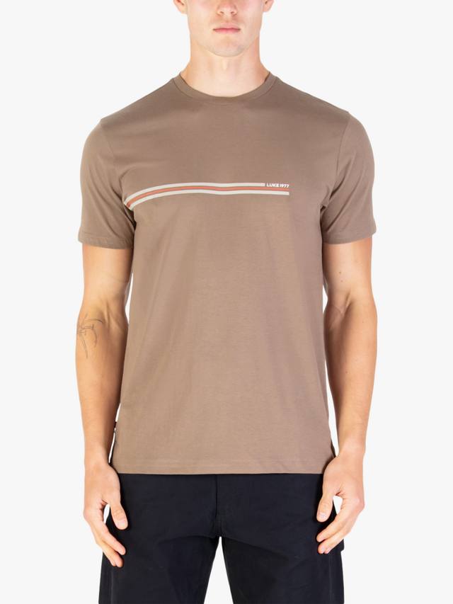 Хлопковая футболка Regular Fit с коротким рукавом и блочной полоской LUKE 1977, Hardnut
Хлопковая футболка Regular Fit с коротким рукавом и блочной полоской LUKE 1977, Hardnut