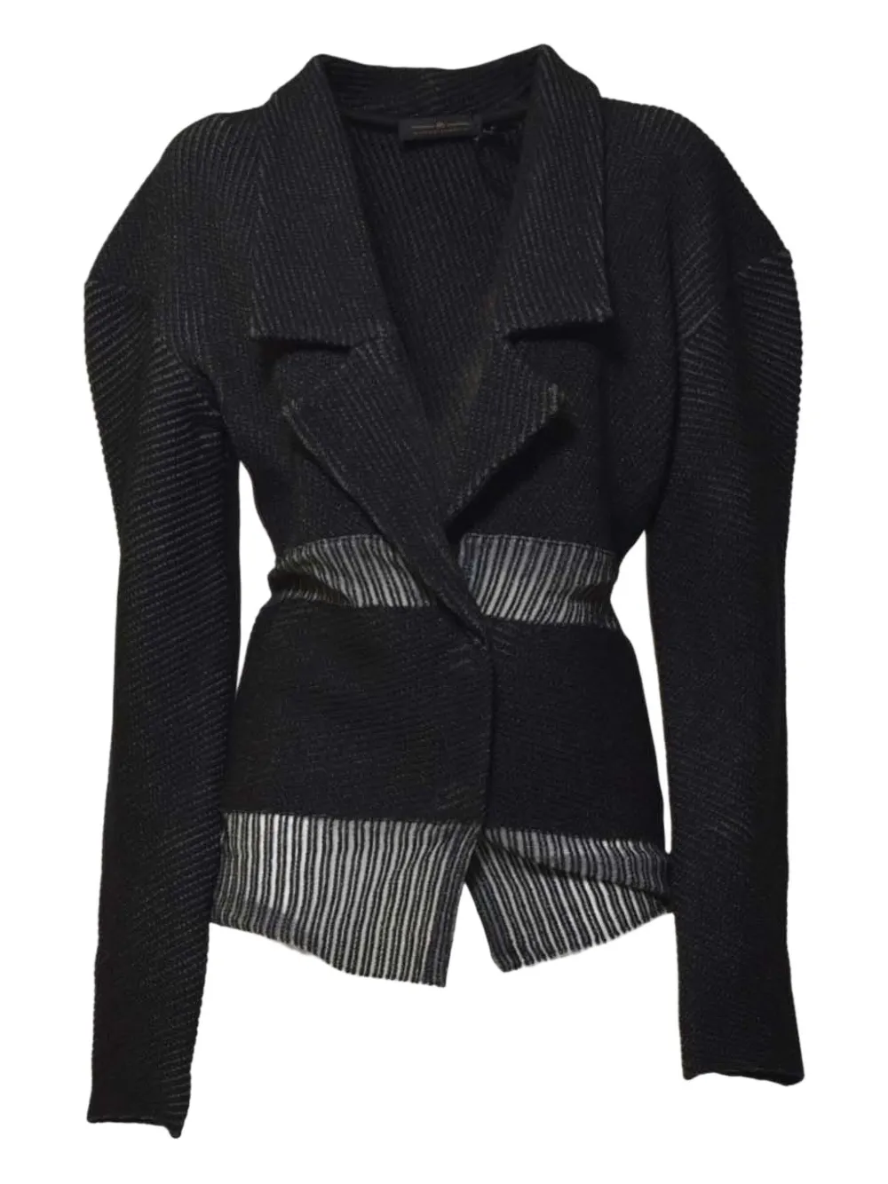 Куртка с полосатыми вставками Mirco Giovannini, черный
Куртка с полосатыми вставками Mirco Giovannini, черный