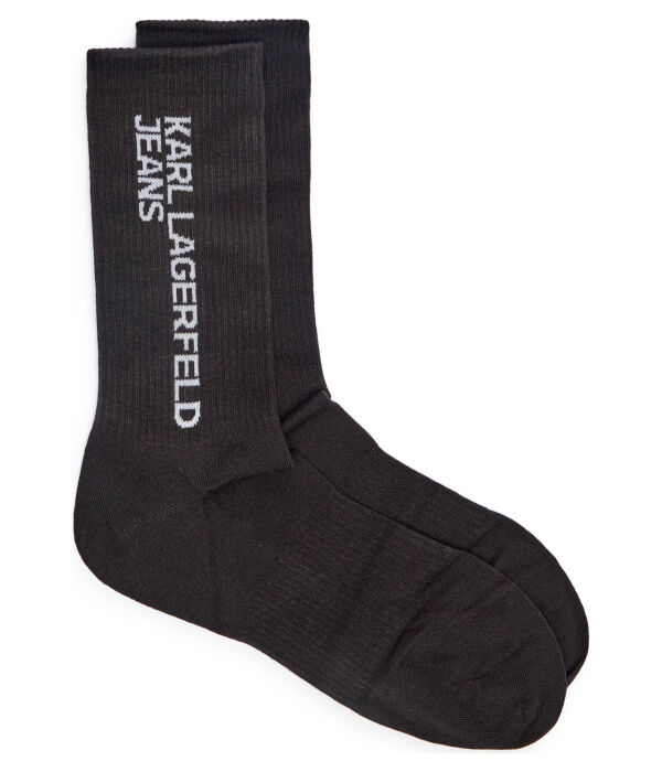 Носки женские Karl Lagerfeld Jeans высокие 2 пары, черный
Носки женские Karl Lagerfeld Jeans высокие 2 пары, черный