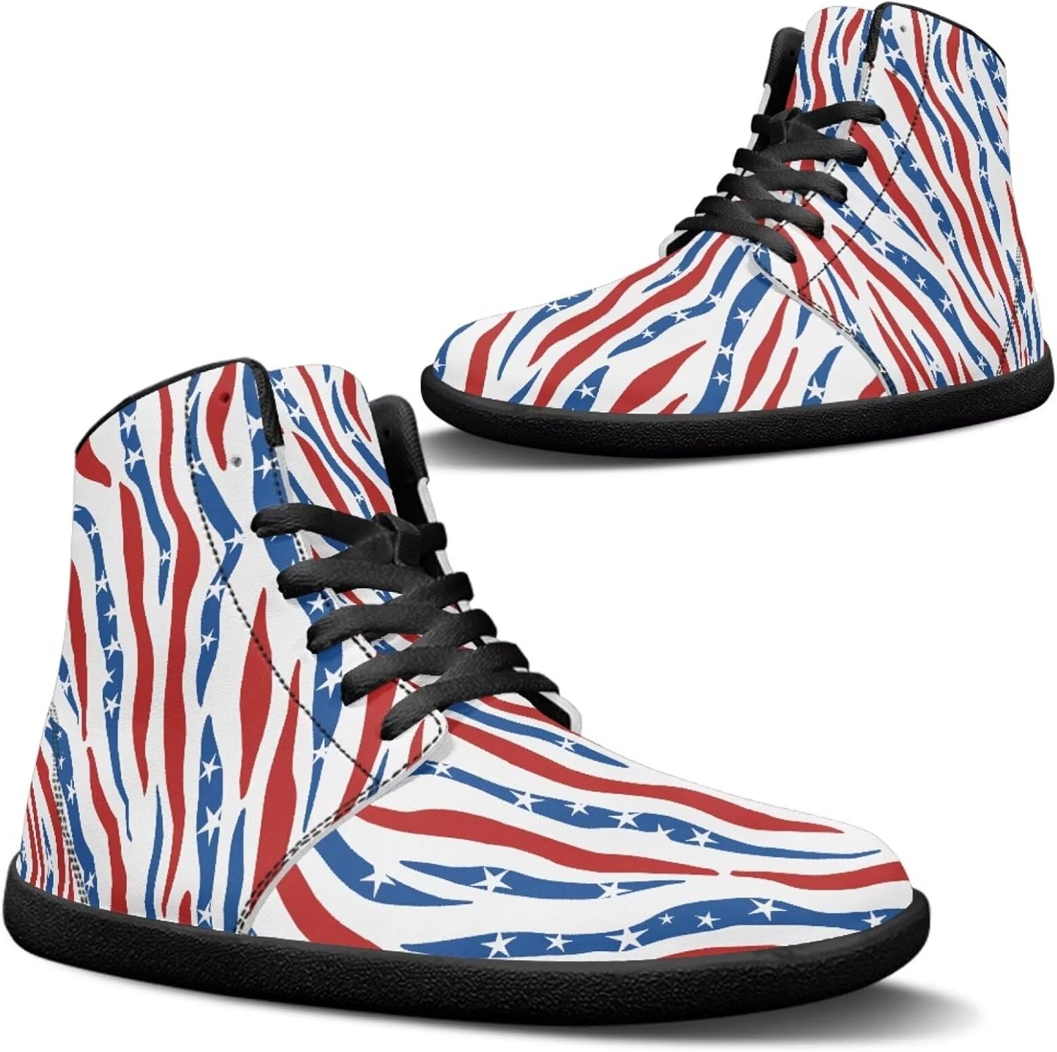 Мужские кроссовки Binienty, высокие, из ПУ, широкие, противоскользящие, для бега и кросс-тренинга, без амортизации, American Flag Zebra Print
Мужские кроссовки Binienty, высокие, из ПУ, широкие, противоскользящие, для бега и кросс-тренинга, без амортизации, American Flag Zebra Print