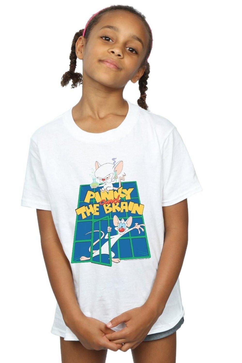 Хлопковая футболка Pinky And The Brain Laboratory Animaniacs, белый
Хлопковая футболка Pinky And The Brain Laboratory Animaniacs, белый