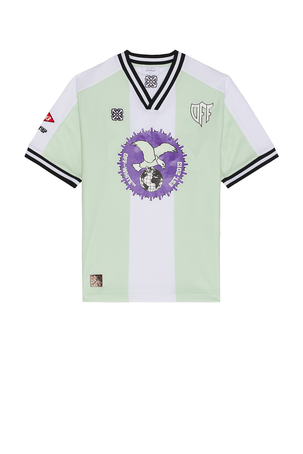 Футболка с коротким рукавом Cap 23 Off-White, Lime Cream & Black
Футболка с коротким рукавом Cap 23 Off-White, Lime Cream & Black