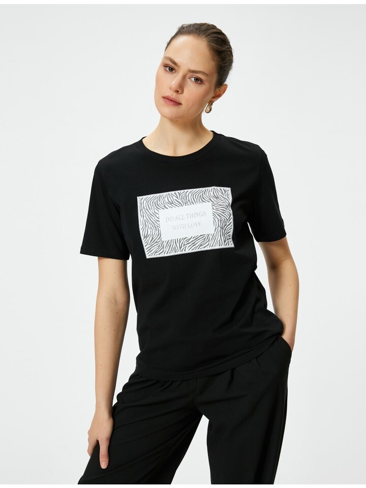 Футболка KOTON T shirt, черный
Футболка KOTON T shirt, черный